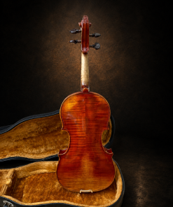 Toàn bộ mặt lưng violin J.H. Müller Nr.70 size 4/4 đặt đứng