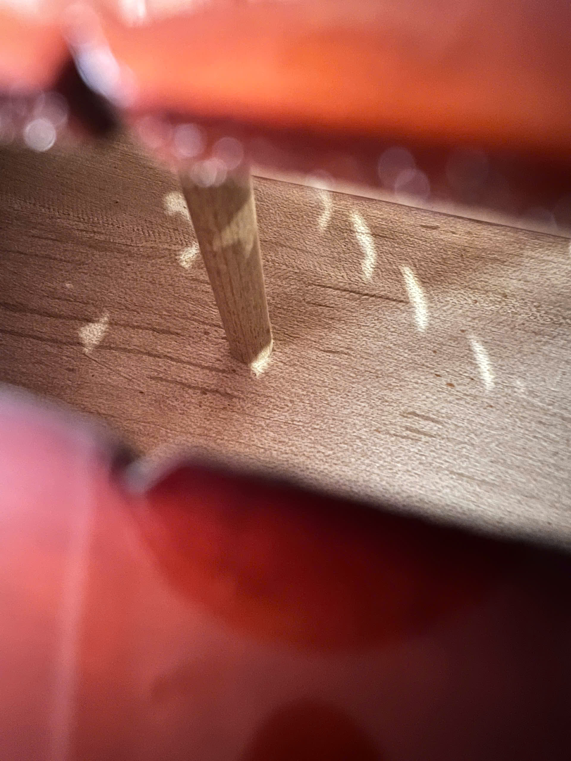 Trụ âm bên trong thân violin Suzuki No.210 size 3/4