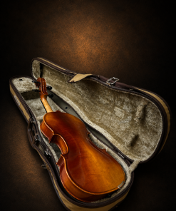 Mặt lưng violin Suzuki No.300 size 4/4 trong hộp mở