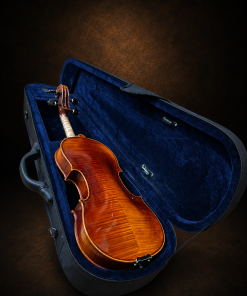 Mặt lưng violin Bella Armonia Modell CONTROLATTIA size 4/4 nằm trong hộp mở