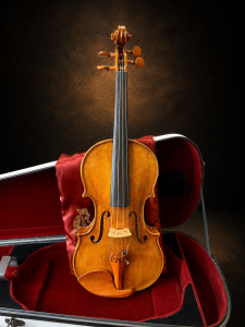 Mặt đàn và lỗ f Violin Augustus Pollastri 1915 size 4/4