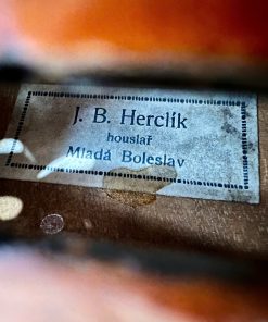 Tem J.B. Herclík Mistr Houslař Mladá Boleslav