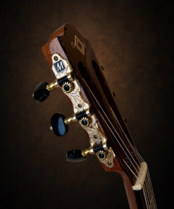 Guitar Martinez MP-14 Rose – cận cảnh bộ khóa bên đầu đàn