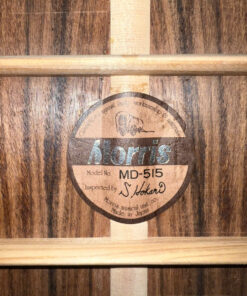 Guitar Morris MD-515 – cận cảnh nhãn Morris MD-515