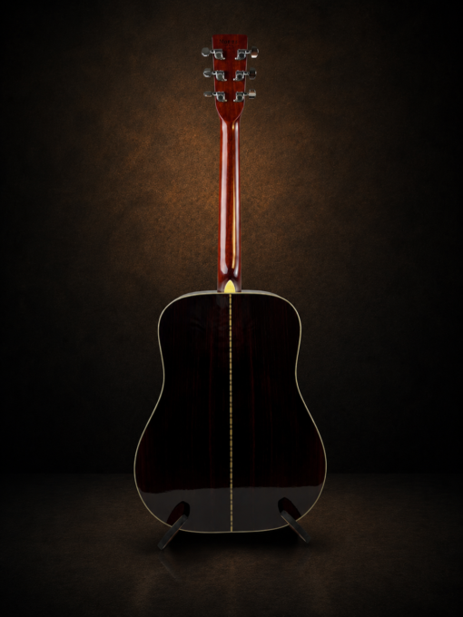 Guitar Morris W-35 – toàn cảnh mặt lưng và cần đàn