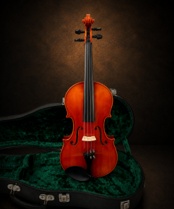 Toàn bộ mặt trước violin Suzuki No.280 size 4/4 đặt đứng