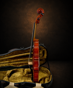 Góc nghiêng hông violin Georges Apparut size 4/4, mặt đàn hướng sang trái