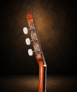 Guitar Fernandes GC-40 – mặt bên đầu đàn và bộ khóa