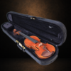 Violin Ferenc Béla Váci CDM-2 size 4/4 nằm trong hộp mở, nhìn mặt trước