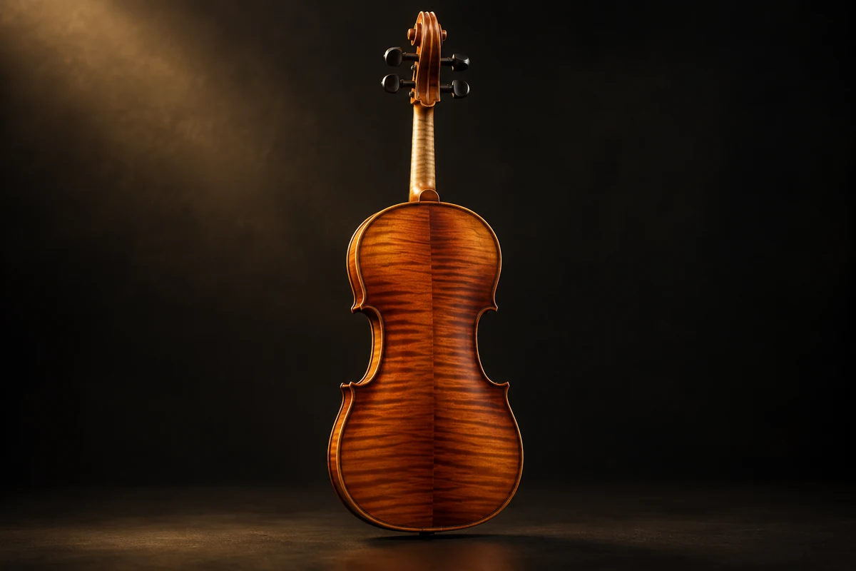 Violin Suzuki Size 4/4 — minh họa lưng maple